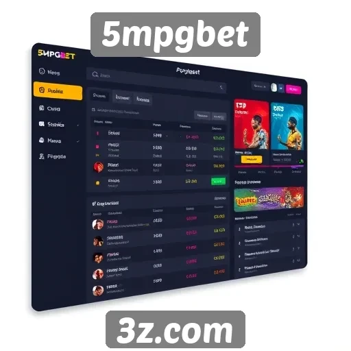 Interface do usuário do 5mpgbet é intuitiva